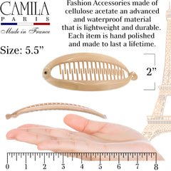 Camila Paris CP2889 attache-banane, cellulose Acetate durable et robuste.