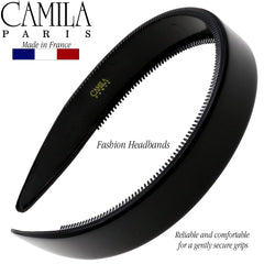 Camila Paris CP3013 bande-cheveux anti-glisse avec dents et texture confortable