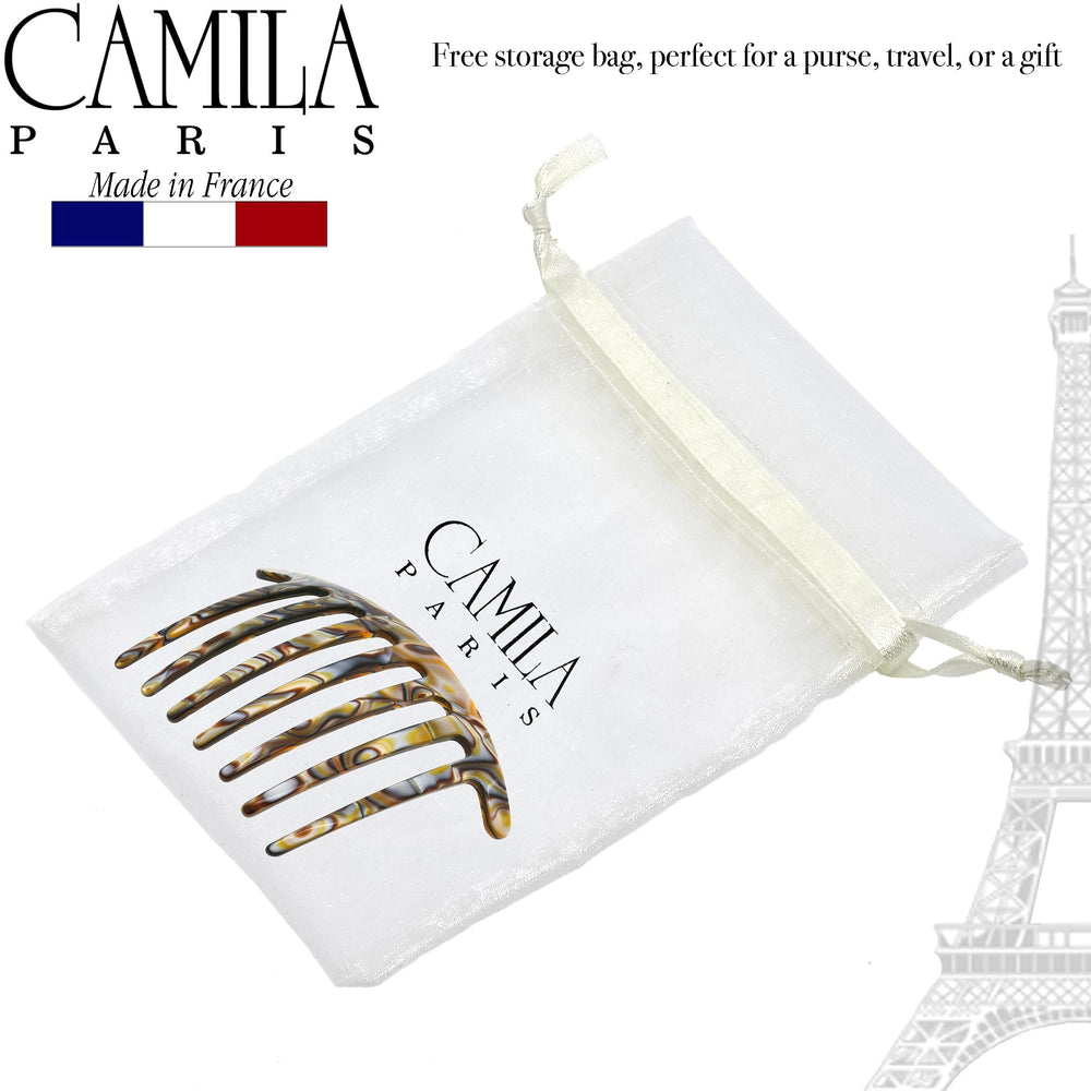 Camila Paris CP3186, dents fines assurant une tenue en douceur sans tiraillement.