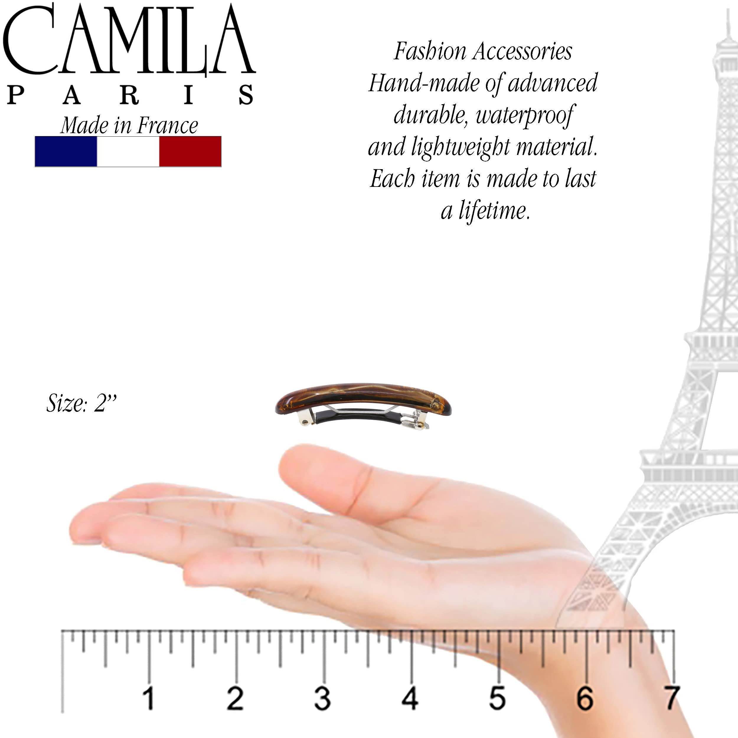 Attache automatique en caoutchouc Camila Paris CP3327 assure une fermeture sécurisée.