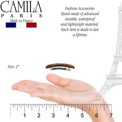 Attache automatique en caoutchouc Camila Paris CP3327 assure une fermeture sécurisée.