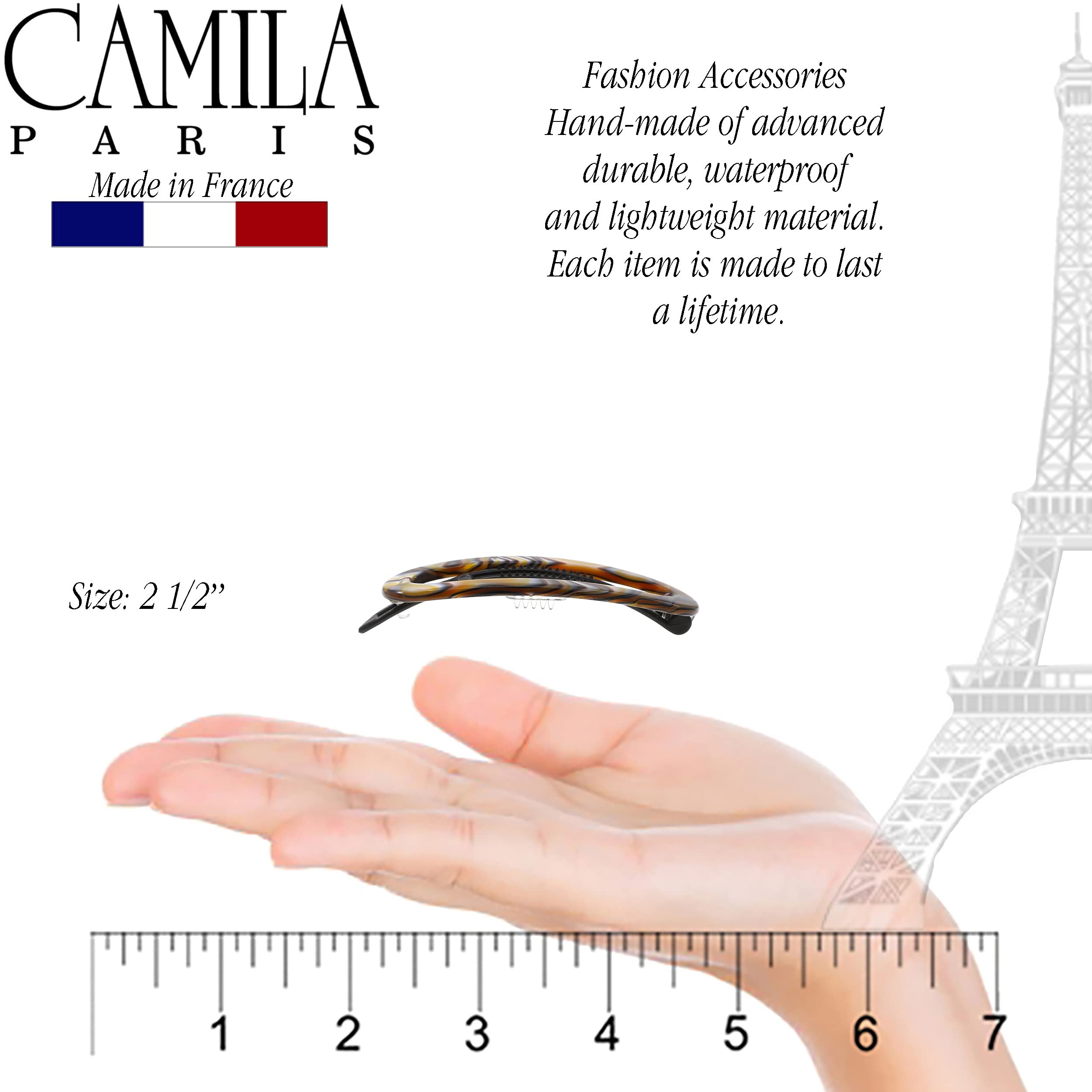 Design français élégant de la barrette Camila Paris CP3365