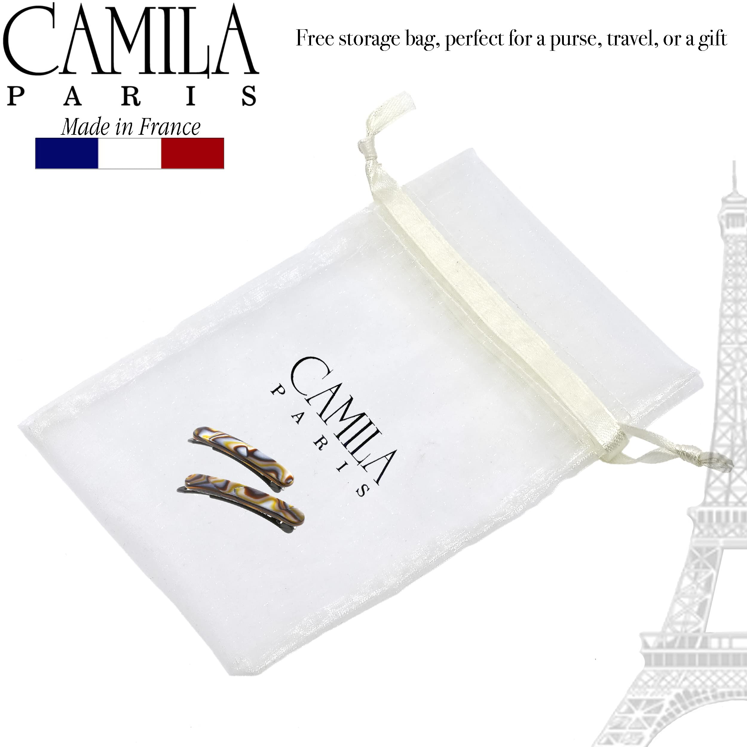 Barrette CP3377 Camila Paris, option quotidienne fiable pour cheveux épais ou fins.