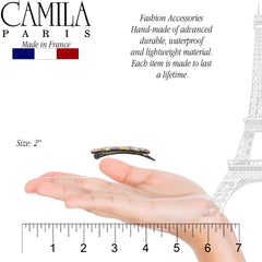 Barrette Camila Paris CP3377 finition luxueuse, idéale pour compléter une tenue.