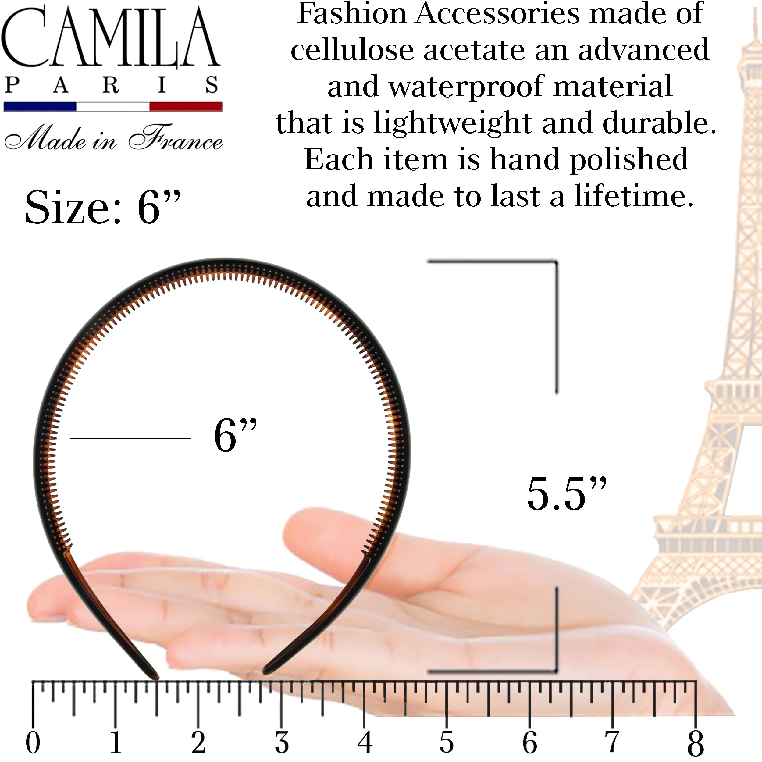 Camila Paris CP3880 – Design chic et intemporel pour tous les coloris de cheveux.