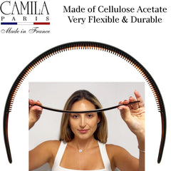 Camila Paris CP3880 – Fabriqué en France, accessoire capillaire élégant et durable.