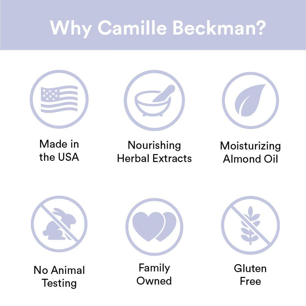 Arôme lavande anglaise de Camille Beckman, moment de détente pour les mains.
