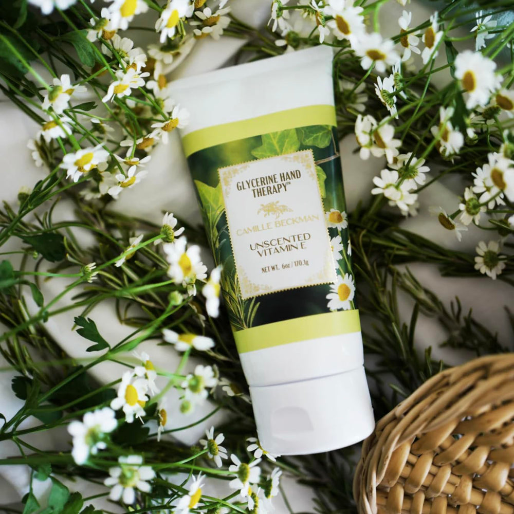 Camille Beckman Crème Mains après lavage, hydratation durable.