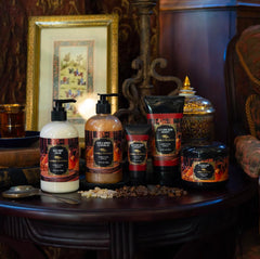 Camille Beckman parfum myrrhe et santal pour routine quotidienne.