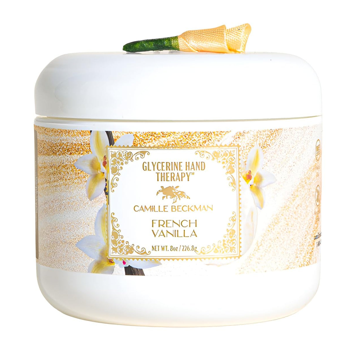 Camille Beckman Crème Mains Glycerine – bouteille élégante pour hydrater les mains
