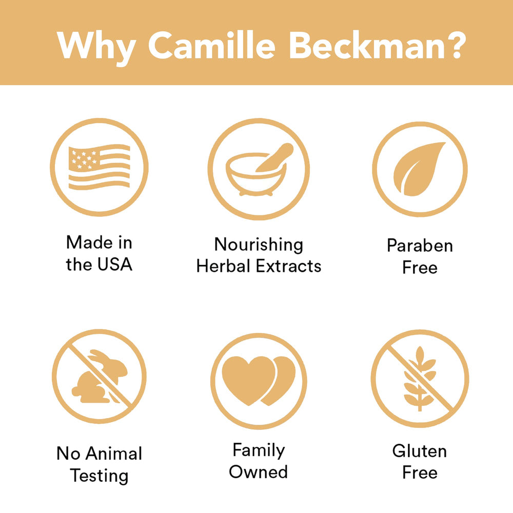 Camille Beckman glycérine mains Tuscan Honey, utilisation quotidienne pratique.