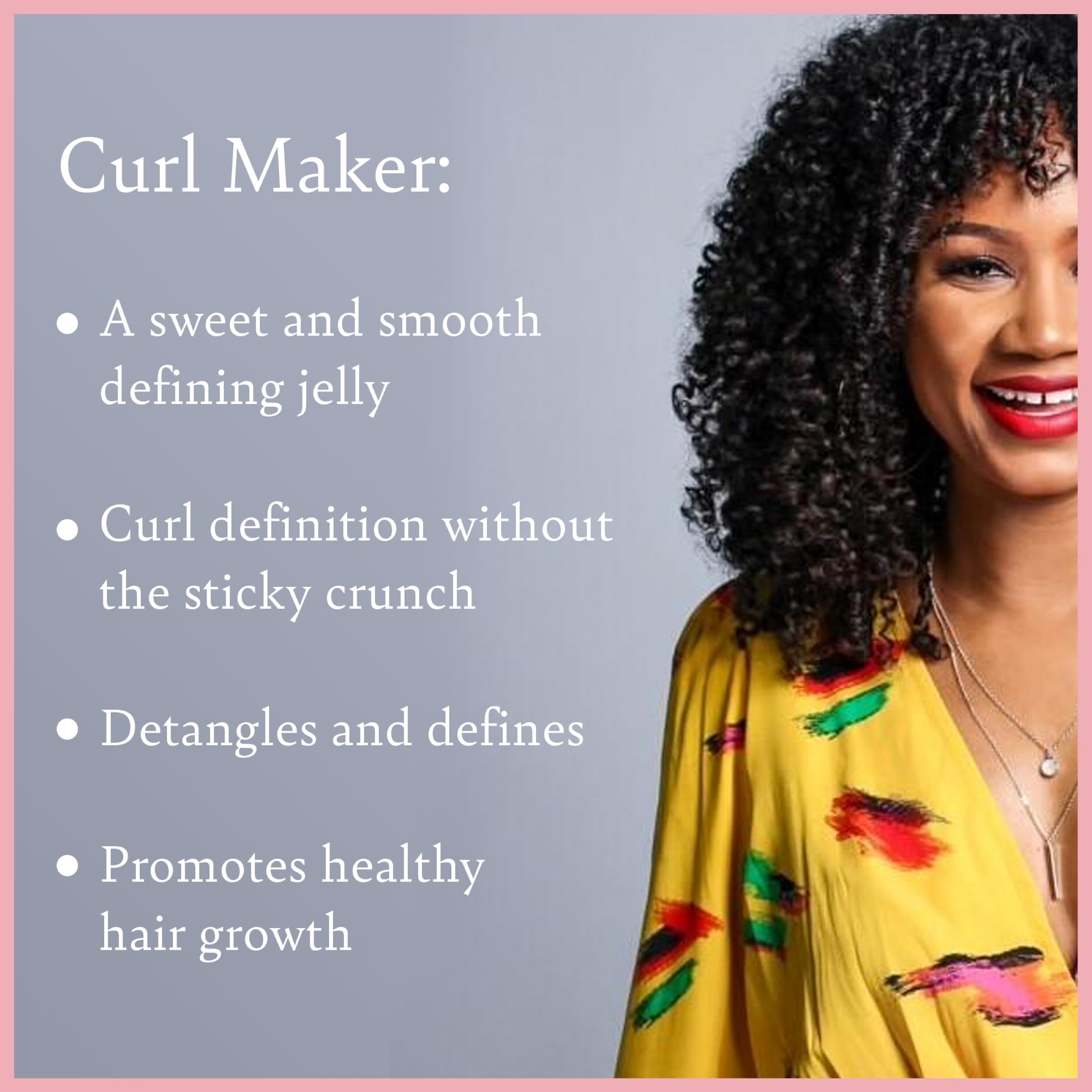 Camille Rose Curl Maker – routine coiffage adaptée à tous types et textures pour cheveux variés.