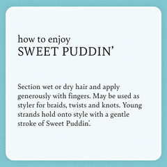 Camille Rose Kids Sweet Puddin’, huiles d’olive et ricin pour nourrir les cheveux