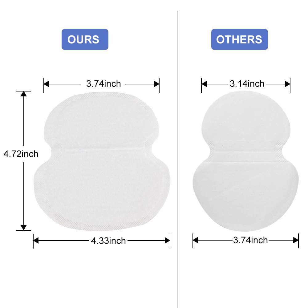 CANAGROW protections-sueur-aisselles-confort, confort hypoallergénique pour tous les jours.