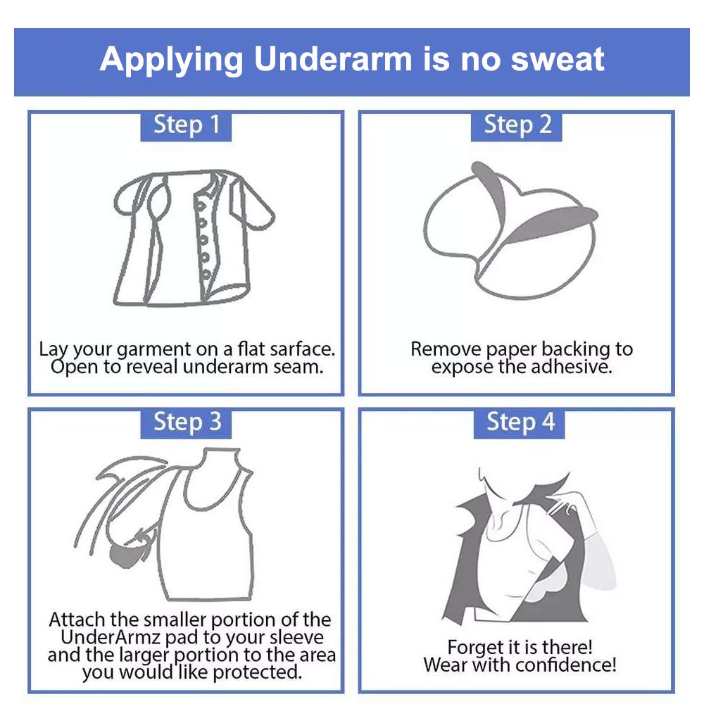 CANAGROW protections-sueur-aisselles-disposables, usage sans lavage, pratique en voyage.