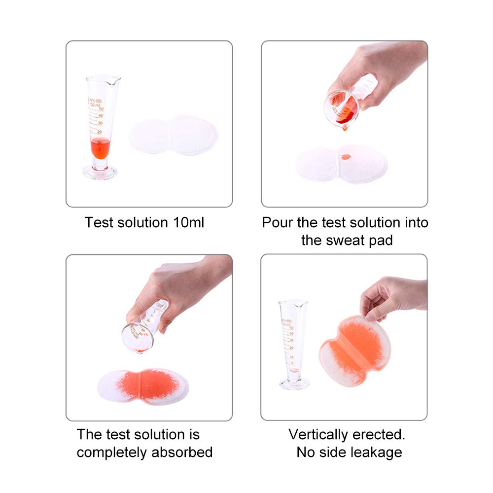 CANAGROW protections-sueur-aisselles-ultra-fin, ultra-fin et discret toute la journée.