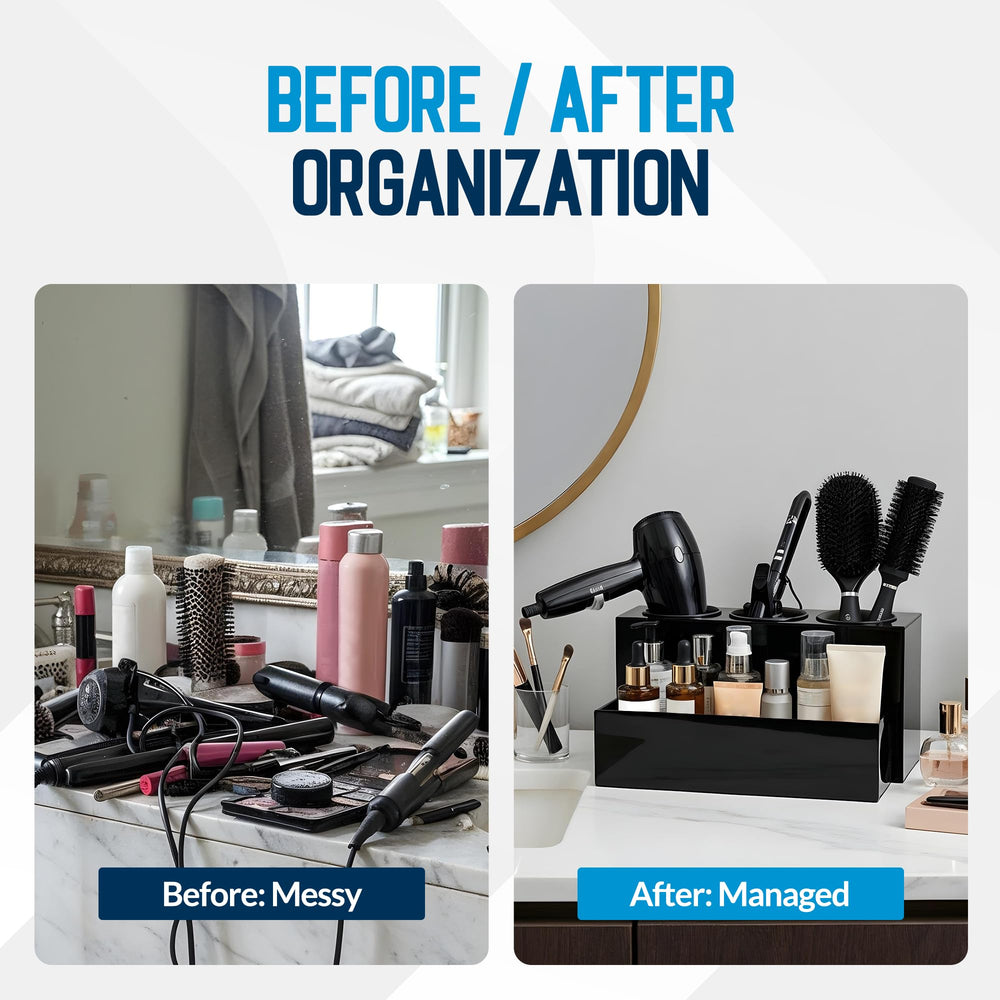 CANCRISELL Coffret d’organisation cheveux, idéal pour salon ou domicile.