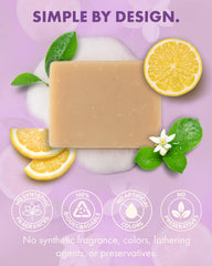 Candida Freedom Massey CF savon-barre probiotiques douceur pour routine quotidienne