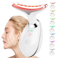 Candio masseur visage et cou au design dauphin ergonomique pour détendre les muscles.