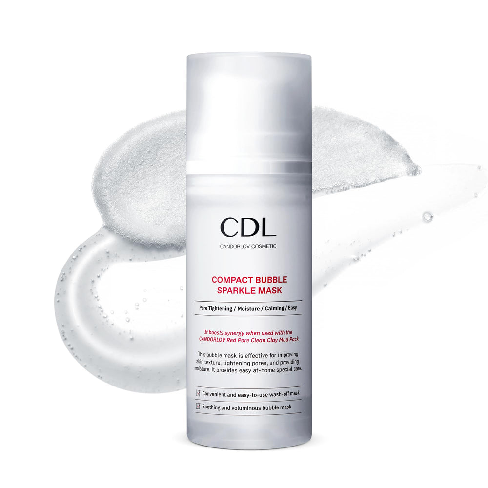 CANDORLOV Masque Bulle Pore Minimisant – réduction des pores après utilisation.