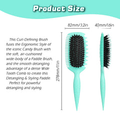 Candy Brush brosse-poignee-ergonomique assure une prise en main confortable.
