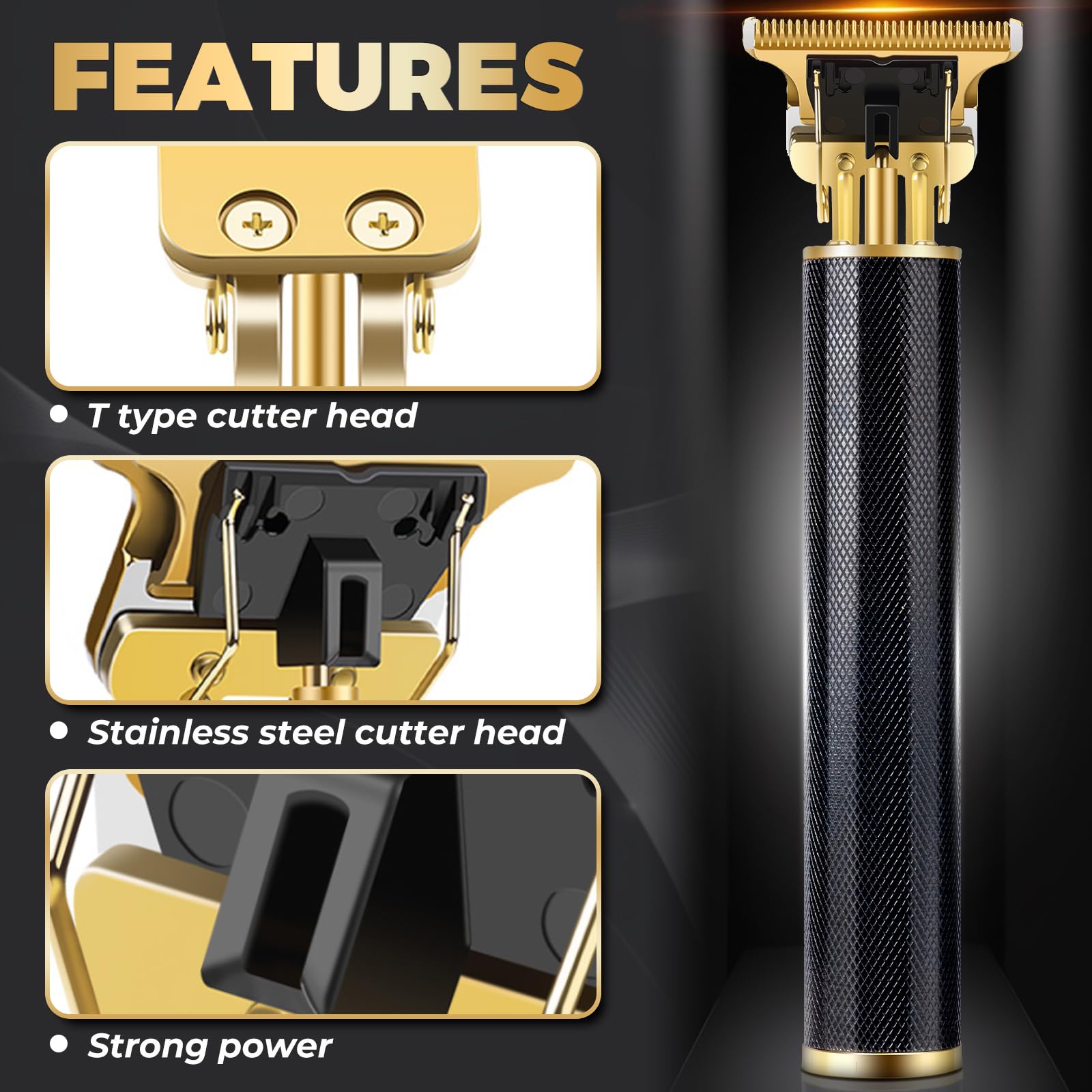 Candyfouse moteur cuivre couple élevé pour une coupe fluide sur cheveux épais.