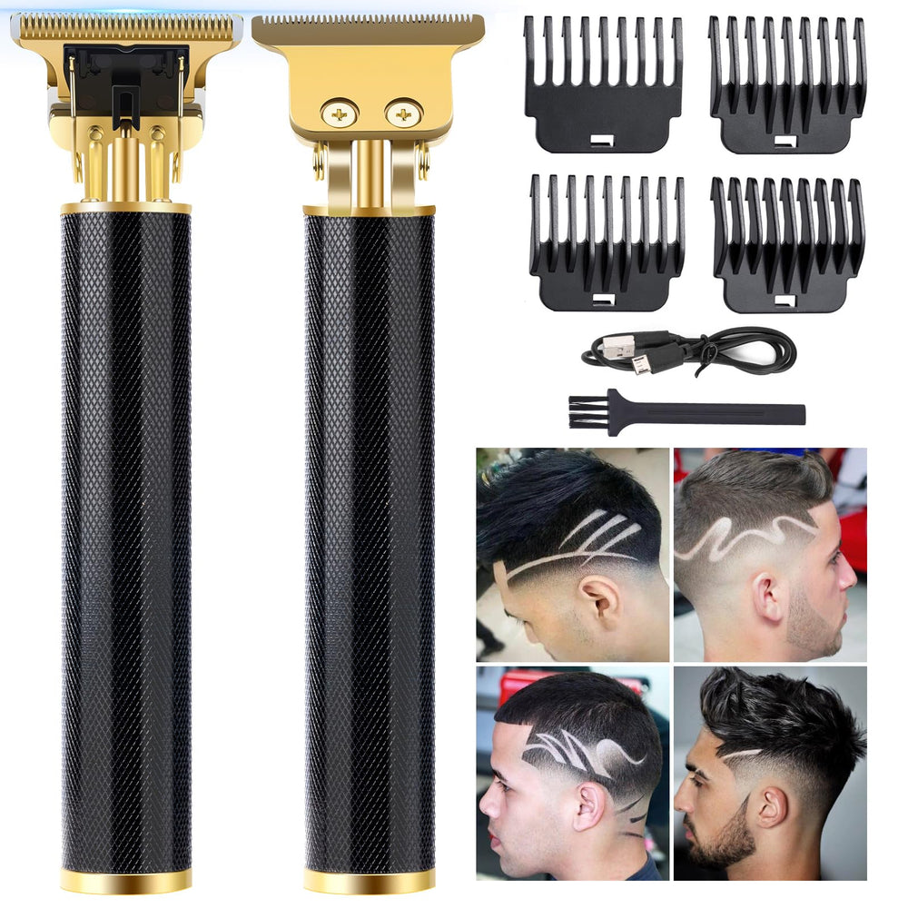 Candyfouse tondeuse barbe pro avec écran LCD pour une précision parfaite en déplacement.