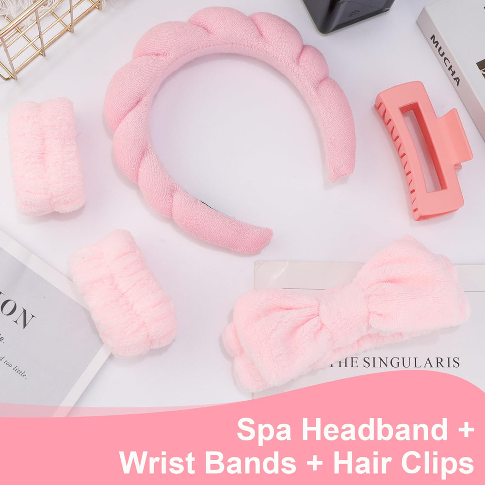 Canitor bracelets poignet absorbants rose, évitent les éclaboussures lors du soin.