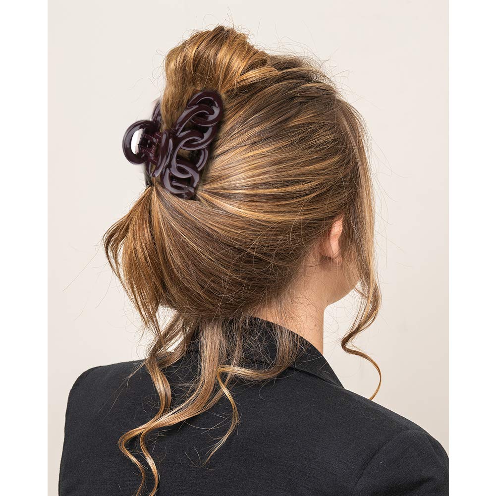 Canitor pinces-cheveux banane matériaux résine et alliage durables