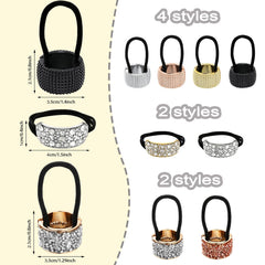 Canlierr bracelet-queue-de-cheval strass métal, élégant et durable