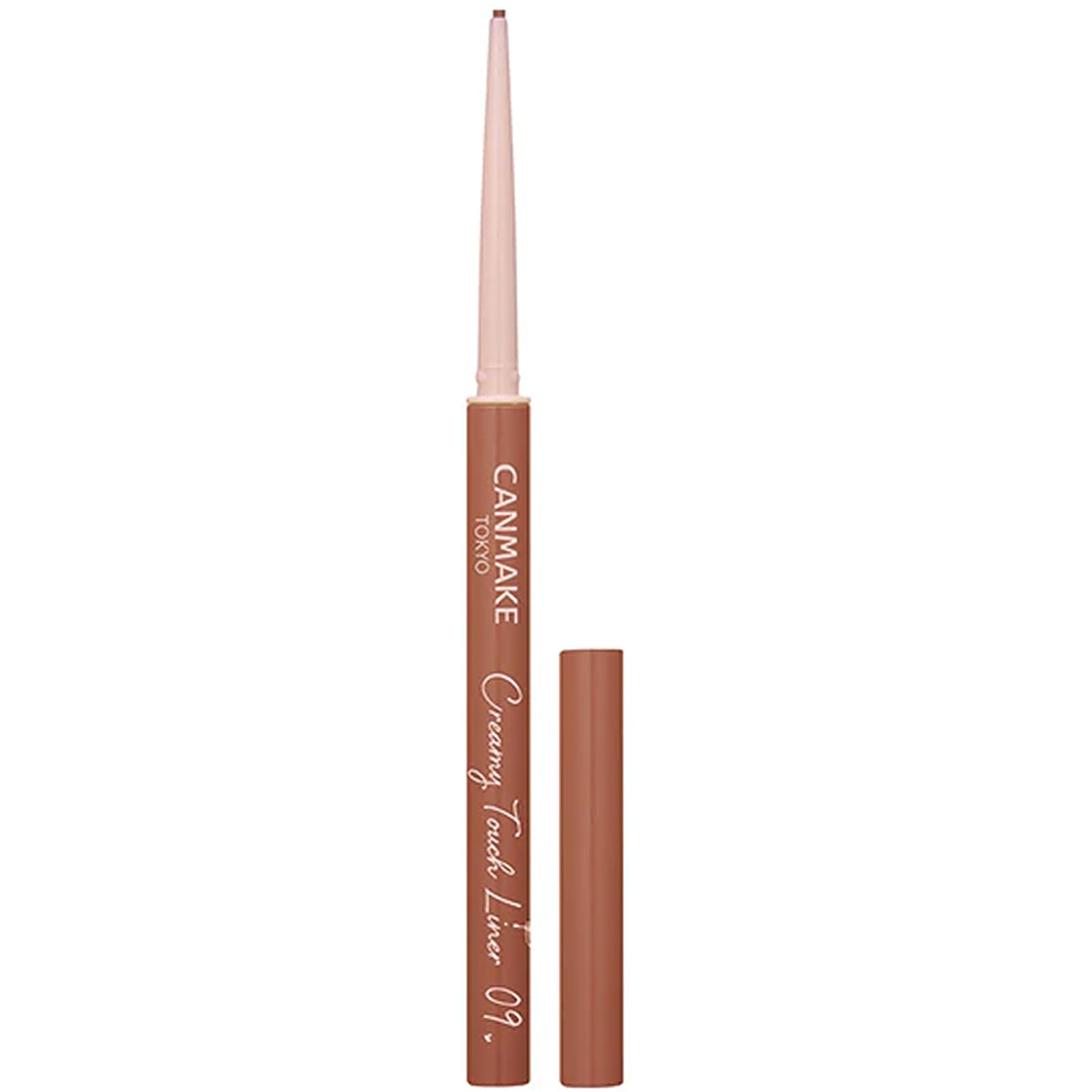 CANMAKE Crayon yeux gel Crème Touch avec embout 1,5 mm pour un tracé précis