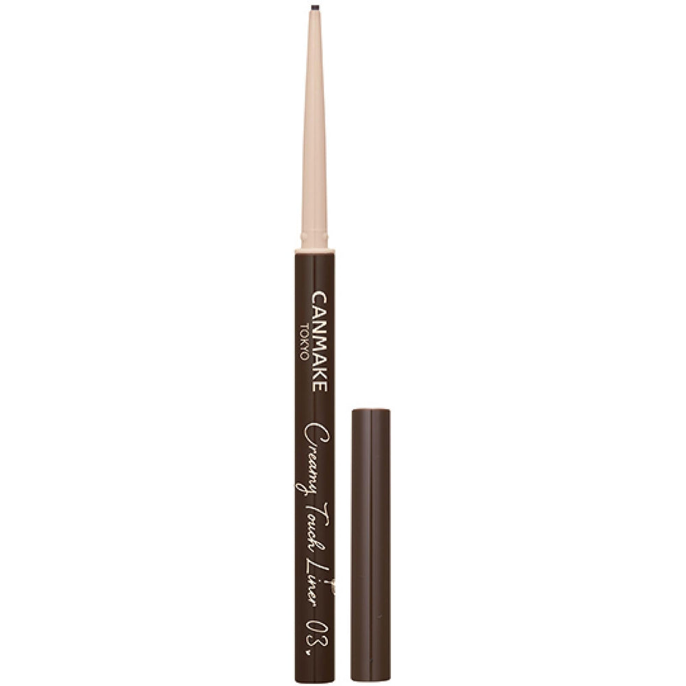 CANMAKE Creamy Touch Liner : tip doux pour ligne précise et fluide.