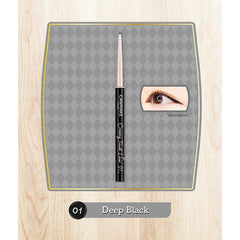 CANMAKE Crayon Contour Yeux Mince, pointe douce, application confortable et sans bavure.