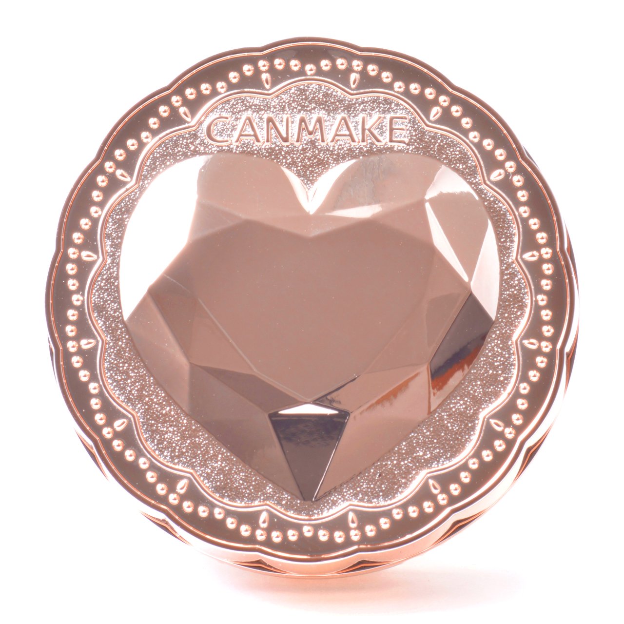 CANMAKE Secret Beauty Powder étui ouvert, effet non poudreux et léger.