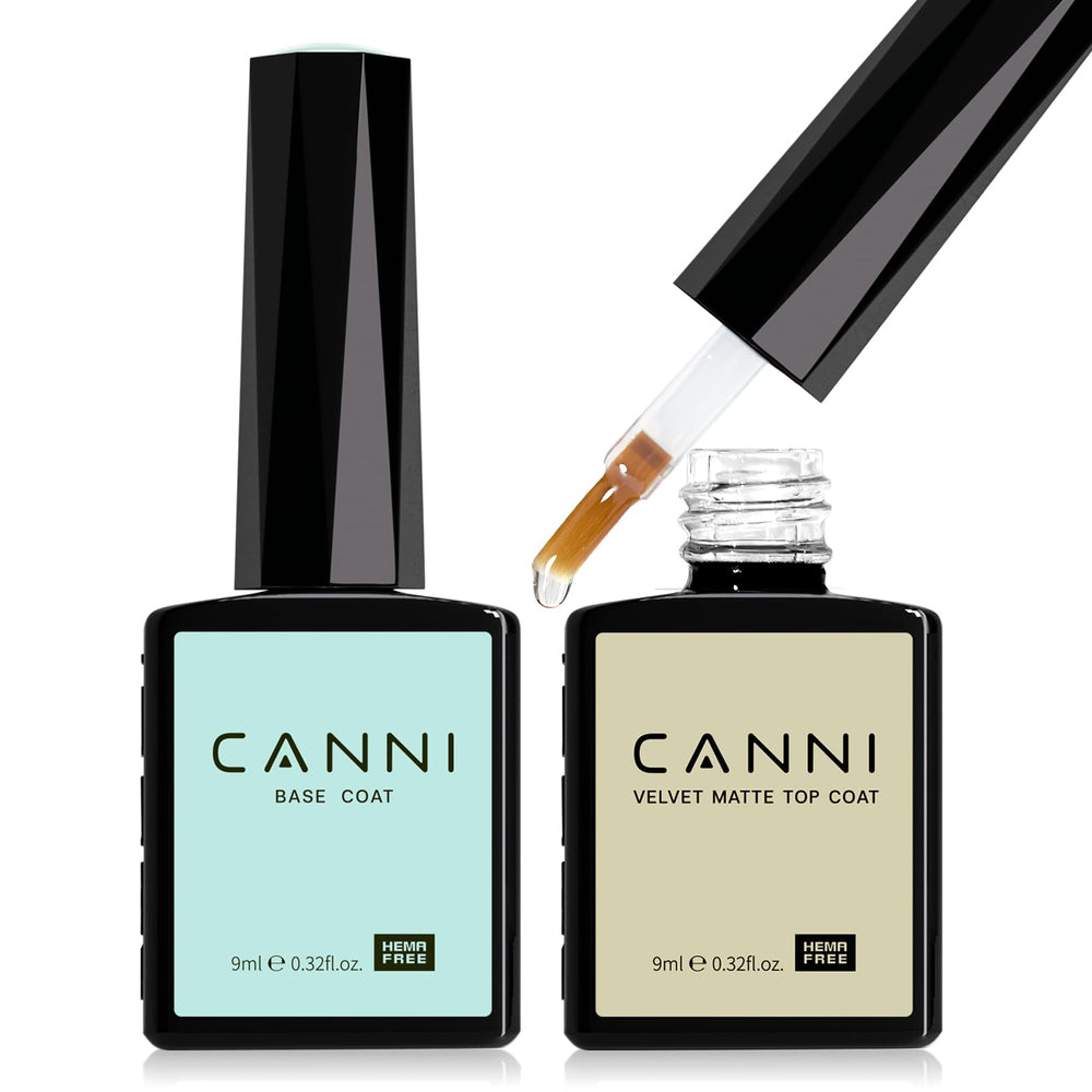 CANNI Base Coat Matte, application facile pour une base durable.