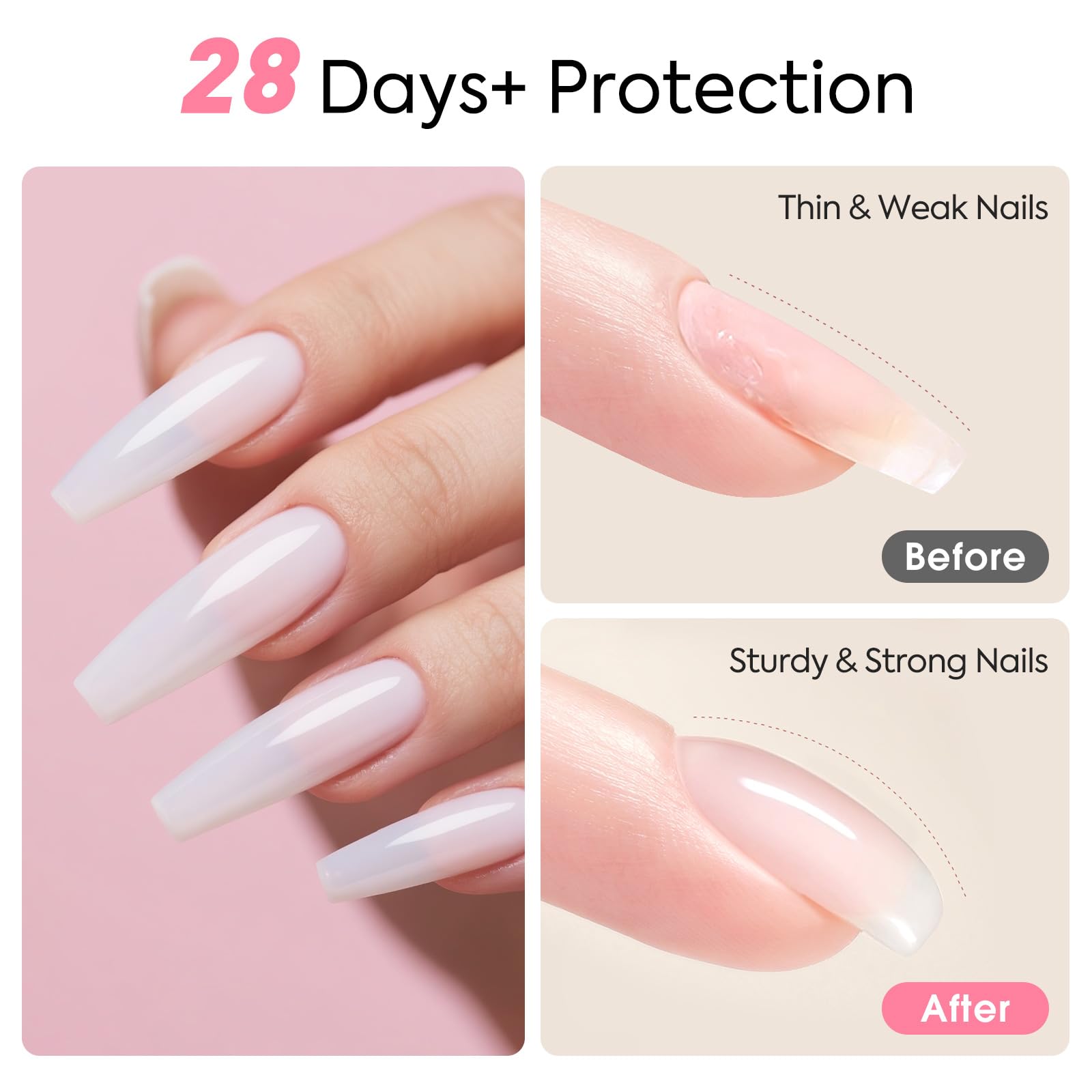 Gamme CANNI Gel Base Élastique flacon Nude Pink pour une base naturelle