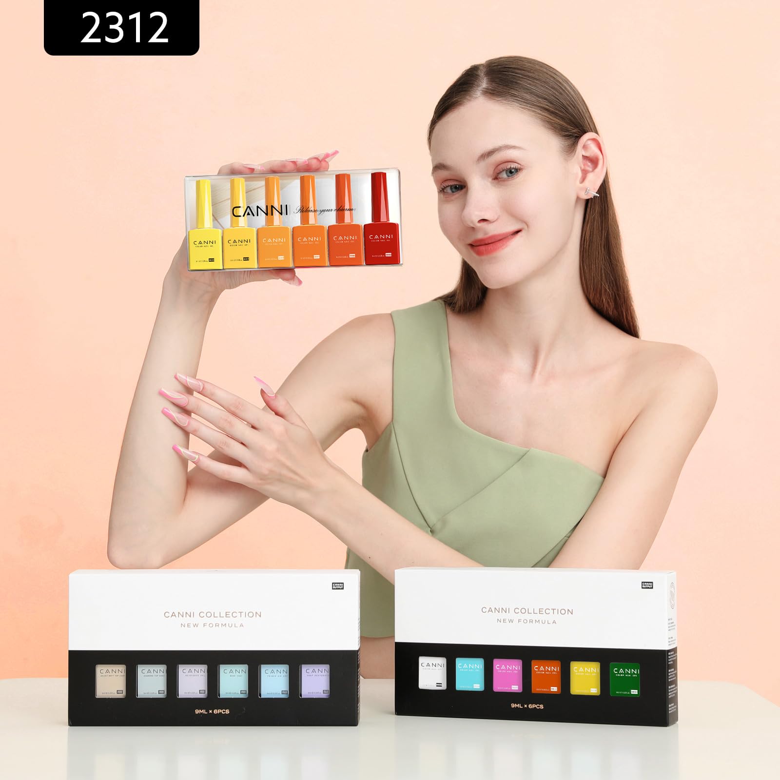 Finition brillante à domicile avec les vernis gel CANNI