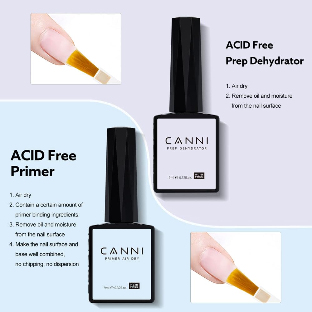 CANNI matte top coat offers a velvety, smudge-resistant look.