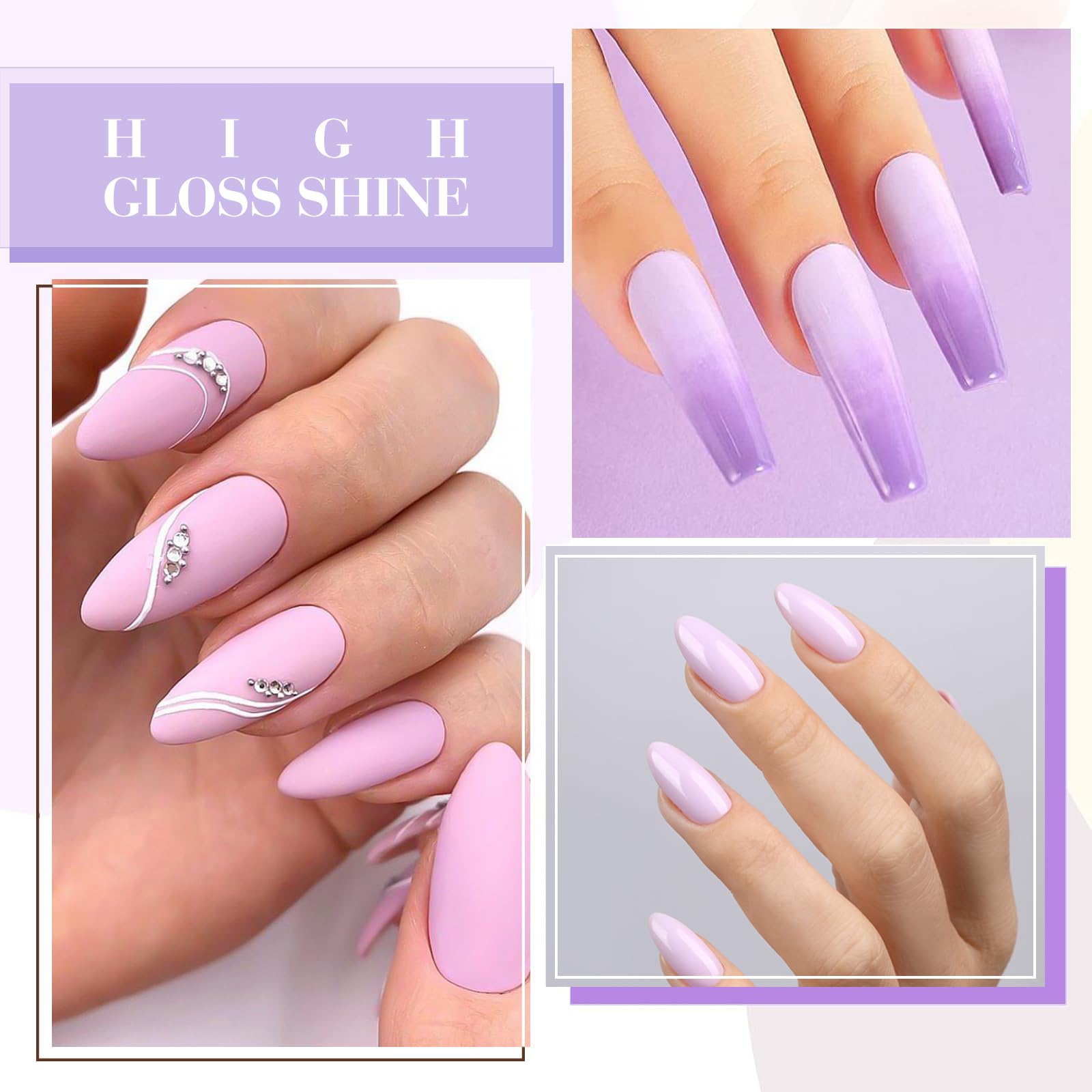 CANNI vernis gel – pinceau doux pour application homogène.