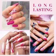 CANNI pink gel nail polish soft rose bottle close-up showing chip-resistant finish.