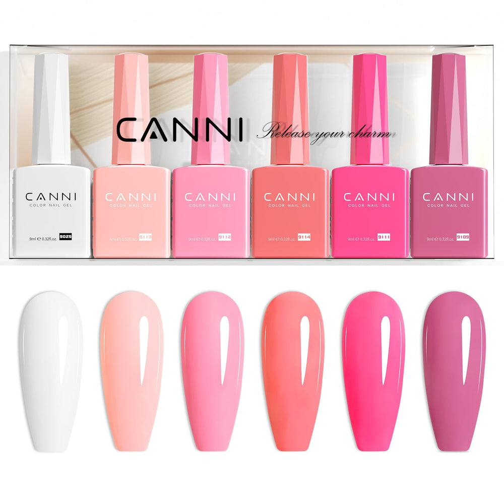 CANNI rose gel vernis, usage quotidien élégant et polyvalent.