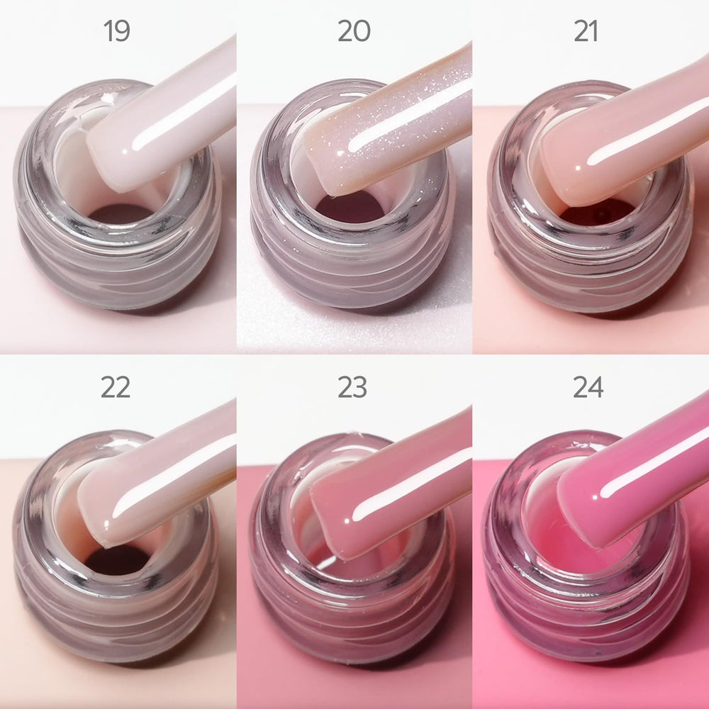 Teintes rose pâle translucides CANNI pour rendu naturel