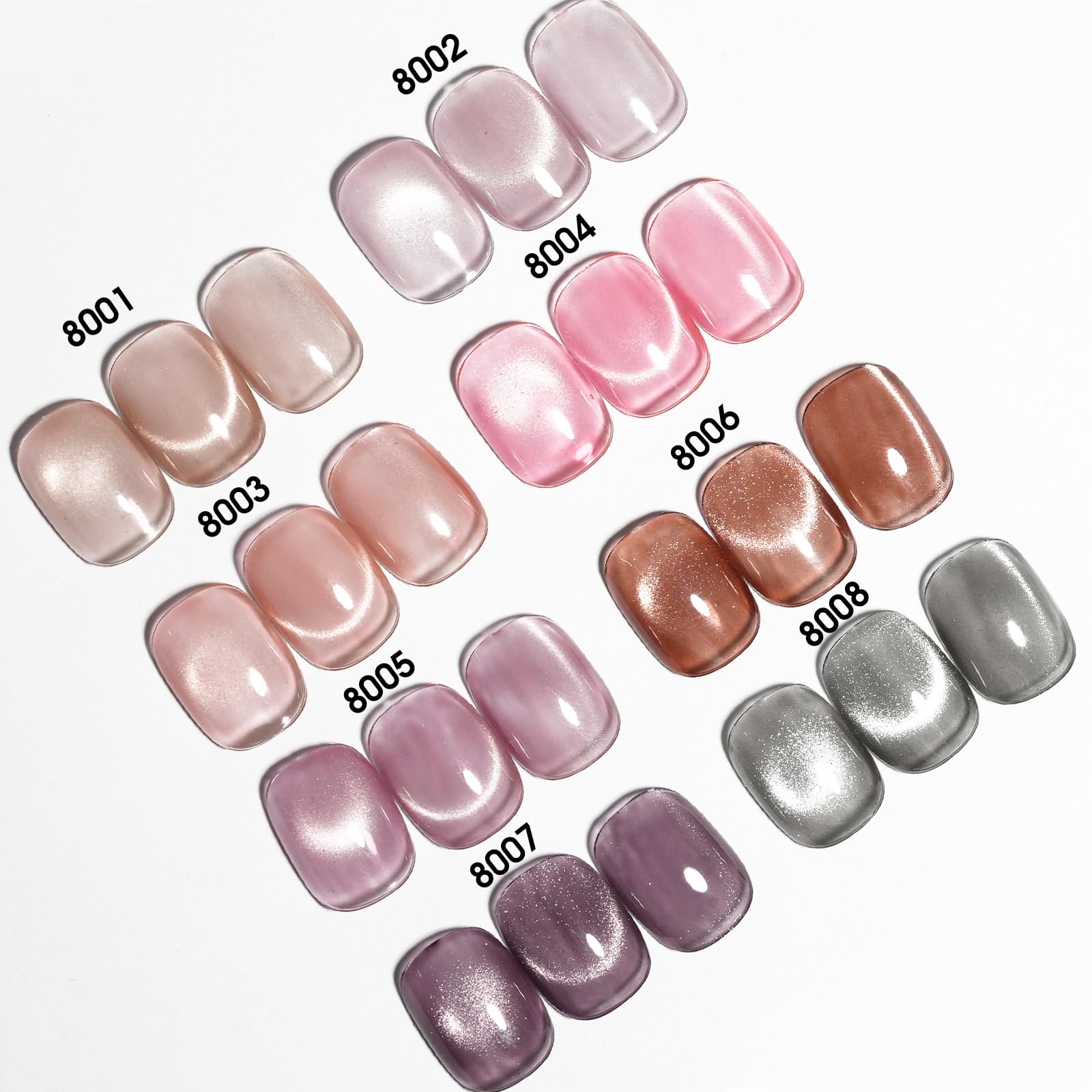 CANNI vernis gel œil-chat, effet magnétique pour un nail art vivant.