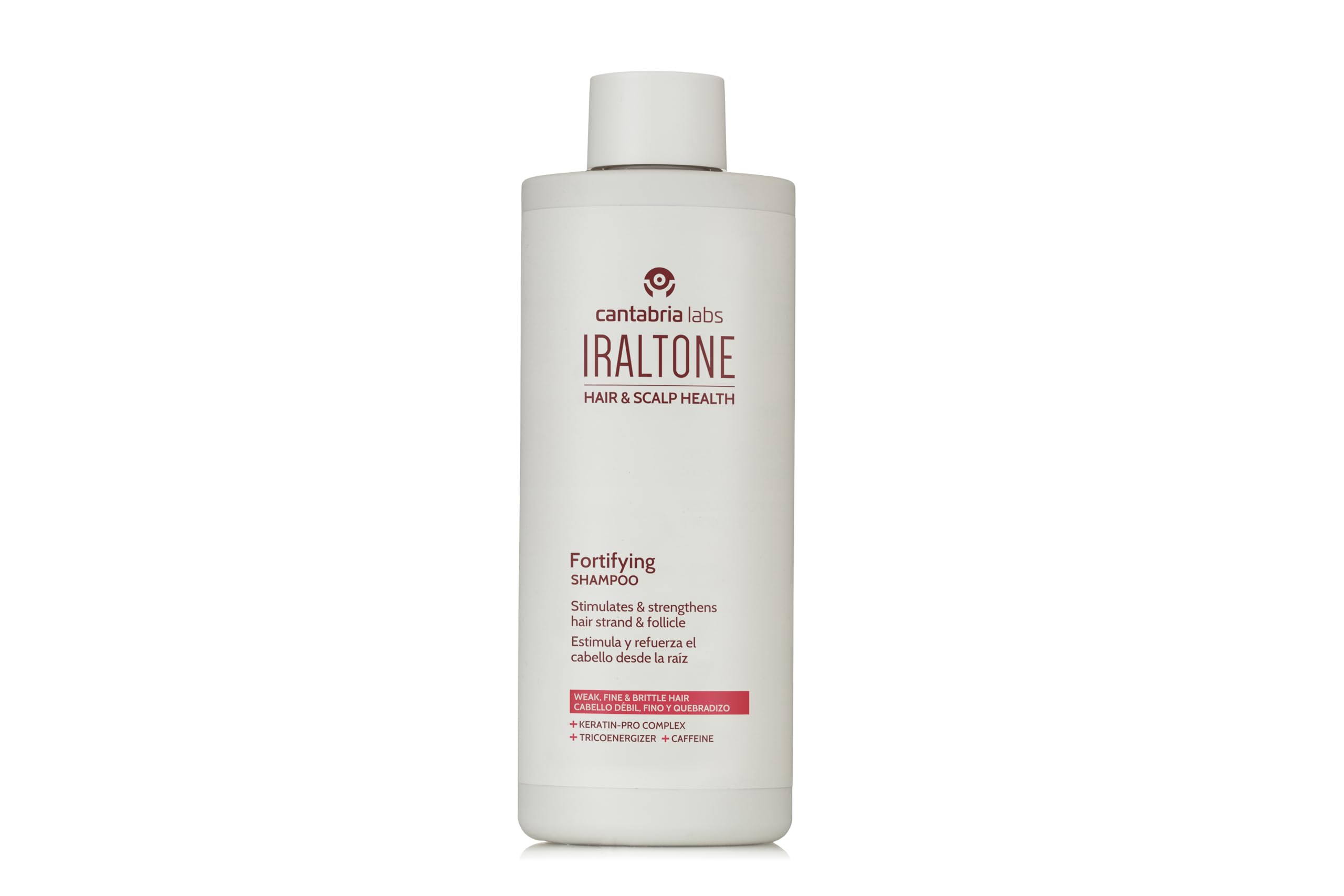Cantabria Labs IRALTONE shampooing-bouteille: soin fortifiant pour cheveux.