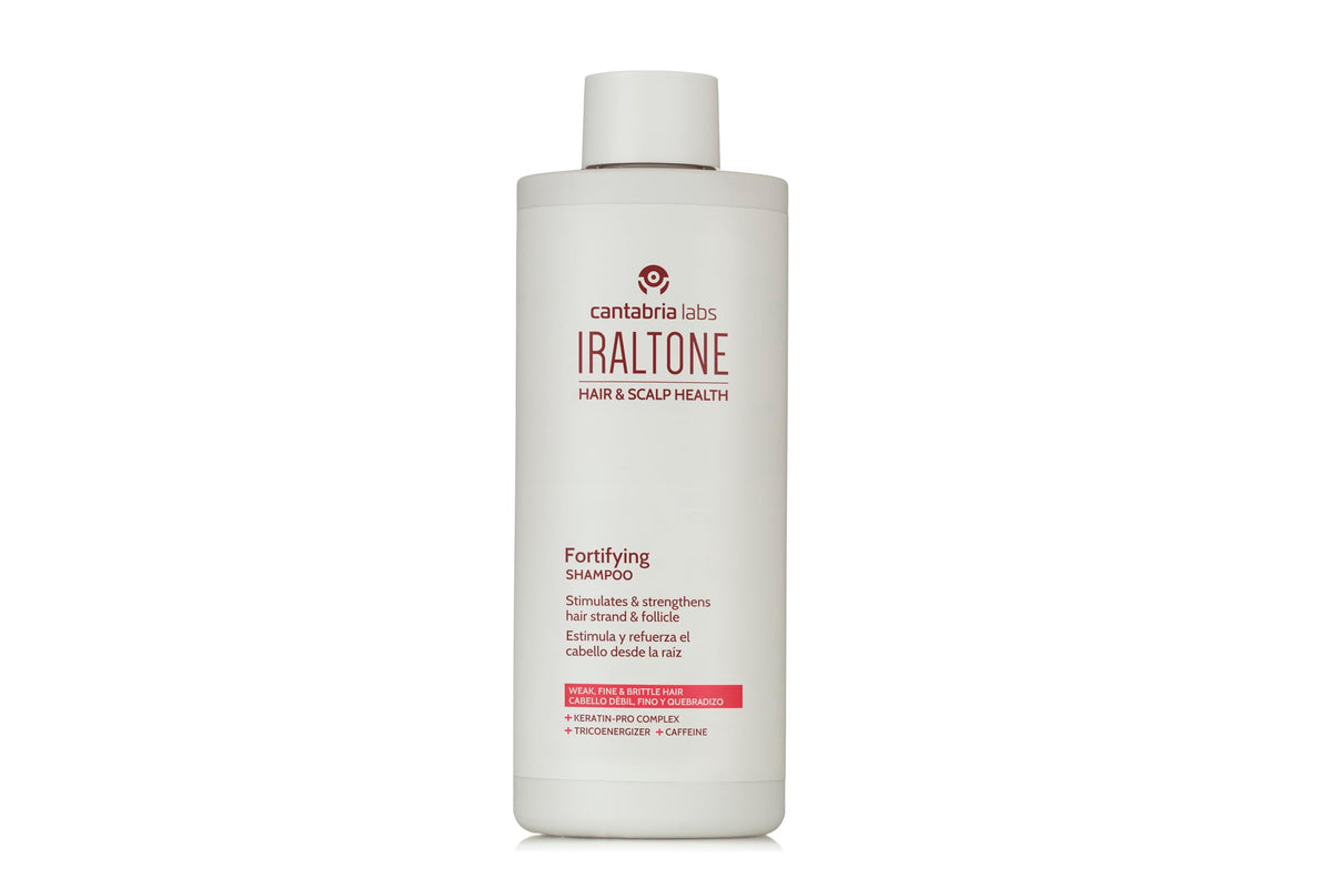 Cantabria Labs IRALTONE shampooing-bouteille: soin fortifiant pour cheveux.