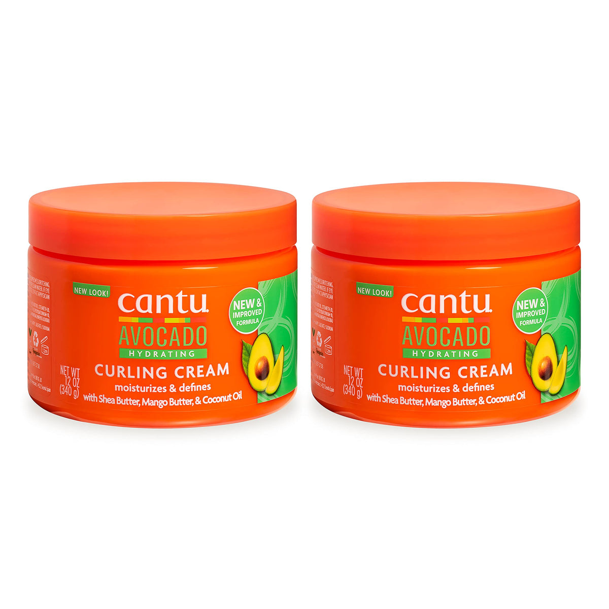 Cantu Crème boucles à l’avocat – bouteille prête à l’application.