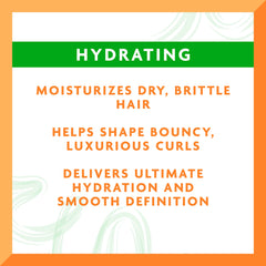 Cantu Crème boucles à l’avocat – texture prête à être appliquée.