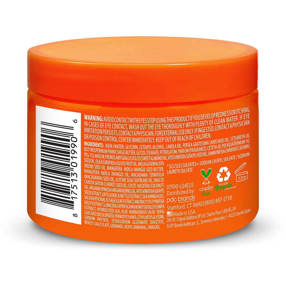 Cantu Crème boucles à l’avocat – finition douce pour twists et braids.