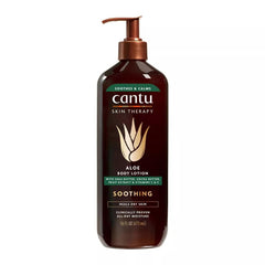 Lotion Cantu Aloe Vera pour le corps, bouteille 473 ml prête à hydrater durablement.
