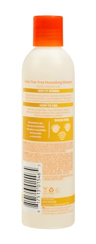 Étiquette du Shampoing Cantu Enfants montrant les informations de soin.